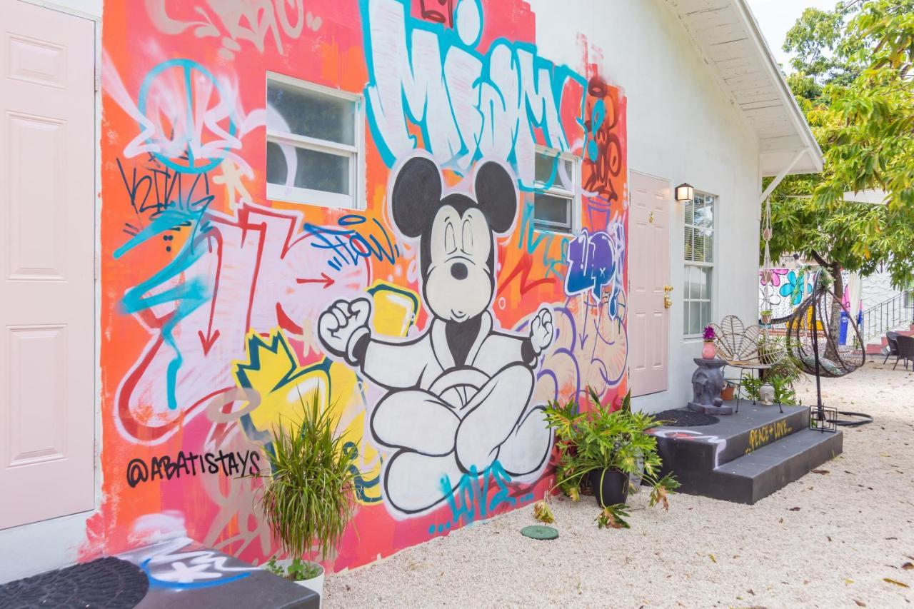 Home Midtown Miami - Wynwood Area With Backyard - Art District Near To Beach Exterior foto